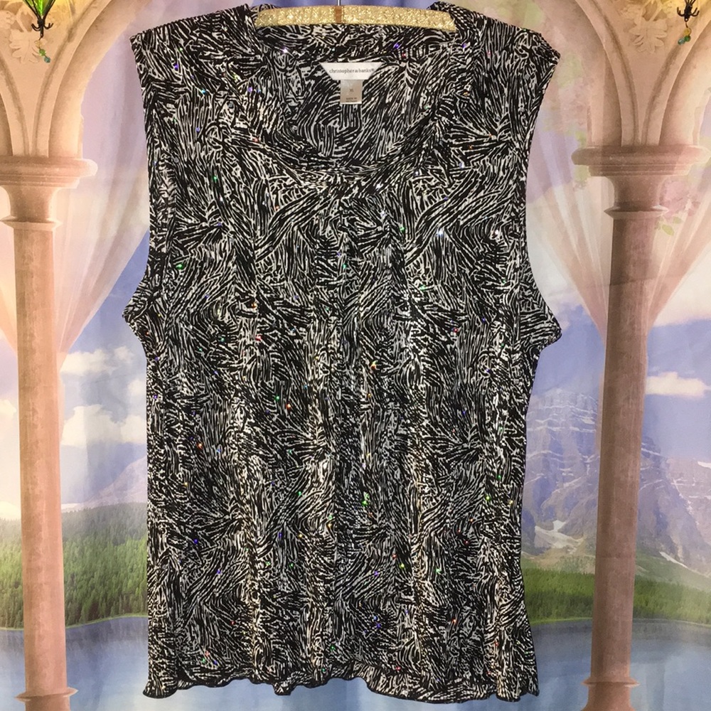 Christopher & Banks Sleeveless Shell Tunic XL
